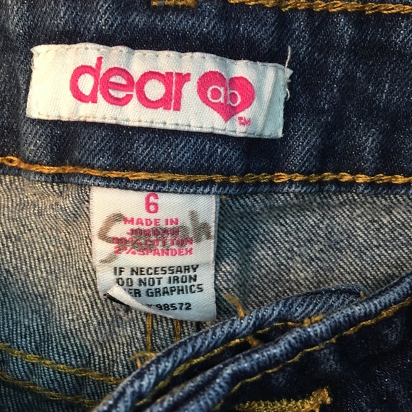 Dear ab Denim Jeans Size 6 - Picture 3 of 6